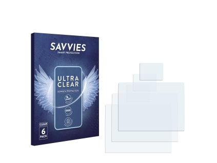 Hasselblad H6D-50c típusú fényképezőhöz 6db-os Savvies SU75 kijelzőfólia