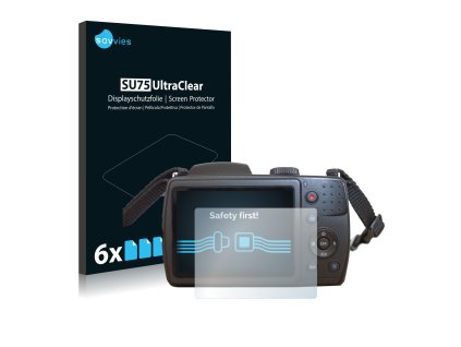 Medion Life X44088 (MD 86888) típusú fényképezőhöz 6db-os Savvies SU75 kijelzőfólia