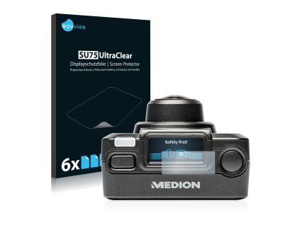 Medion Life S47018 (MD 87205) típusú fényképezőhöz 6db-os Savvies SU75 kijelzőfólia