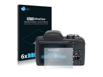 Medion Life P44029 (MD 86929) típusú fényképezőhöz 6db-os Savvies SU75 kijelzőfólia