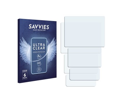 Nikon D1 típusú fényképezőhöz 6db-os Savvies SU75 kijelzőfólia