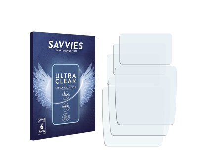 Nikon D100 típusú fényképezőhöz 6db-os Savvies SU75 kijelzőfólia