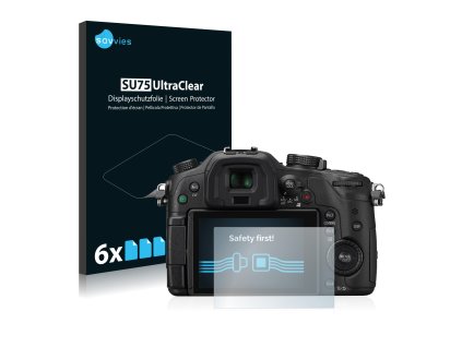 Panasonic Lumix DMC-GH3 típusú fényképezőhöz 6db-os Savvies SU75 kijelzőfólia