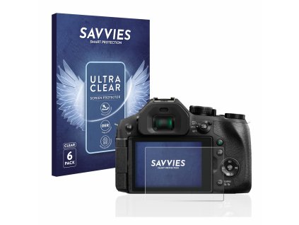 Panasonic Lumix DMC-FZ300 típusú fényképezőhöz 6db-os Savvies SU75 kijelzőfólia
