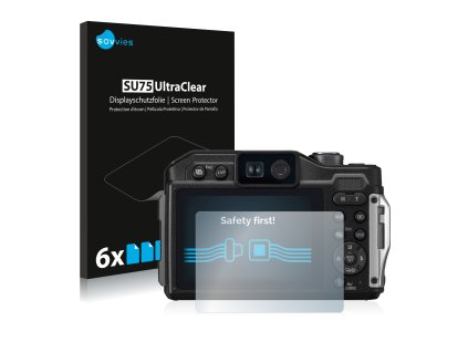 Panasonic Lumix DC-FT7 típusú fényképezőhöz 6db-os Savvies SU75 kijelzőfólia