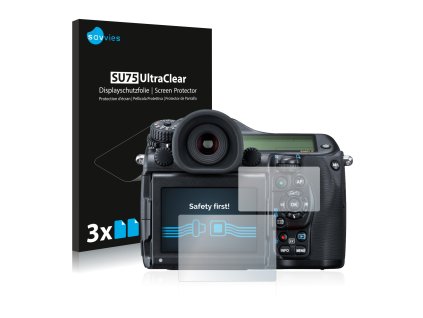 Pentax 645Z típusú fényképezőhöz 6db-os Savvies SU75 kijelzőfólia