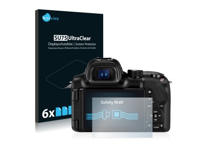Samsung NX30 típusú fényképezőhöz 6db-os Savvies SU75 kijelzőfólia