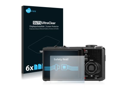 Sigma DP2 Merrill típusú fényképezőhöz 6db-os Savvies SU75 kijelzőfólia