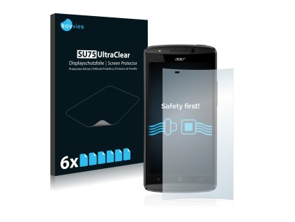 Acer Liquid E700 típusú telefonhoz 6db-os Savvies SU75 kijelzőfólia