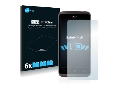 Acer Liquid Z410 Plus típusú telefonhoz 6db-os Savvies SU75 kijelzőfólia