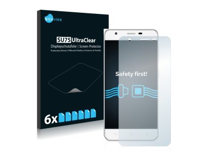 Allview V2 Viper típusú telefonhoz 6db-os Savvies SU75 kijelzőfólia