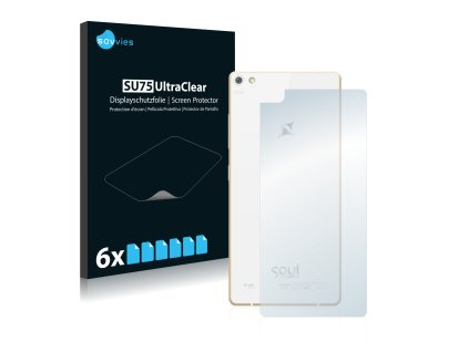 Allview X2 Soul Pro (Hátlapi) típusú telefonhoz 6db-os Savvies SU75 kijelzőfólia