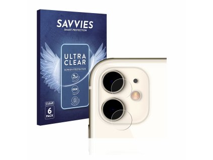 Apple iPhone 11 (Csak kamera) típusú telefonhoz 6db-os Savvies SU75 kijelzőfólia