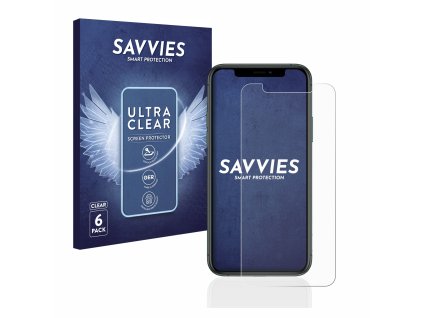 Apple iPhone 11 Pro típusú telefonhoz 6db-os Savvies SU75 kijelzőfólia