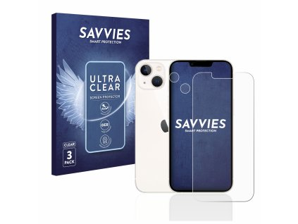 Apple iPhone 13 (Előlapi + Kamera) típusú telefonhoz 6db-os Savvies SU75 kijelzőfólia