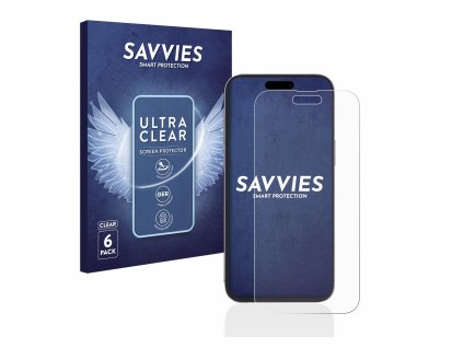 Apple iPhone 14 Pro Max típusú telefonhoz 6db-os Savvies SU75 kijelzőfólia