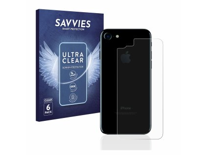 Apple iPhone 7 Hátlapi (entire surface) típusú telefonhoz 6db-os Savvies SU75 kijelzőfólia