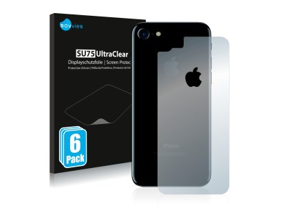 Apple iPhone 7 Hátlapi side (full surface  +  LogoCut) típusú telefonhoz 6db-os Savvies SU75 kijelzőfólia