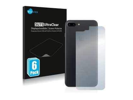 Apple iPhone 7 Plus Hátlapi (entire surface) típusú telefonhoz 6db-os Savvies SU75 kijelzőfólia
