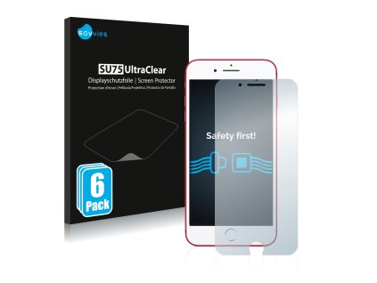Apple iPhone 7 Plus Red típusú telefonhoz 6db-os Savvies SU75 kijelzőfólia