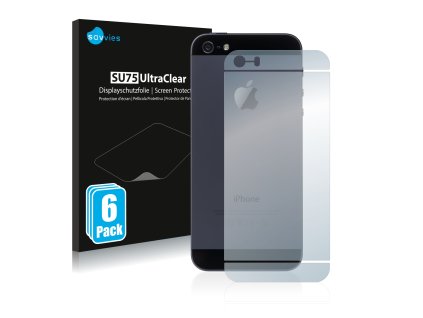 Apple iPhone SE 2016 Hátlapi (entire surface) típusú telefonhoz 6db-os Savvies SU75 kijelzőfólia