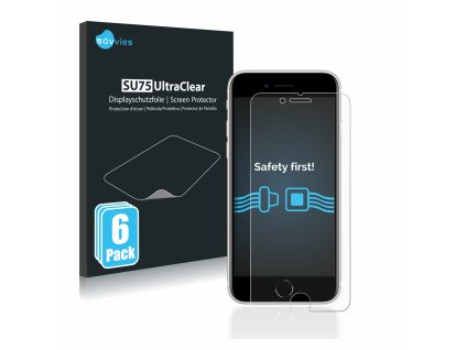 Apple iPhone SE 3 2022 típusú telefonhoz 6db-os Savvies SU75 kijelzőfólia
