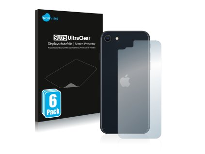 Apple iPhone SE 3 2022 (Hátlapi) típusú telefonhoz 6db-os Savvies SU75 kijelzőfólia