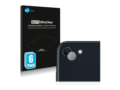 Apple iPhone SE 3 2022 (Csak kamera) típusú telefonhoz 6db-os Savvies SU75 kijelzőfólia