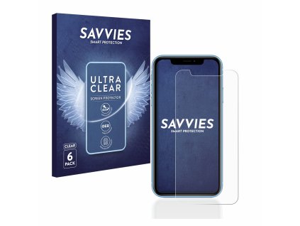 Apple iPhone XR típusú telefonhoz 6db-os Savvies SU75 kijelzőfólia