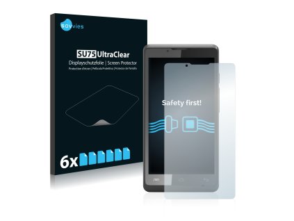 Archos 40c Titanium típusú telefonhoz 6db-os Savvies SU75 kijelzőfólia