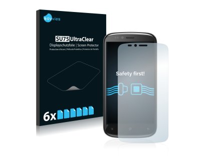 Archos 53 Platinum típusú telefonhoz 6db-os Savvies SU75 kijelzőfólia