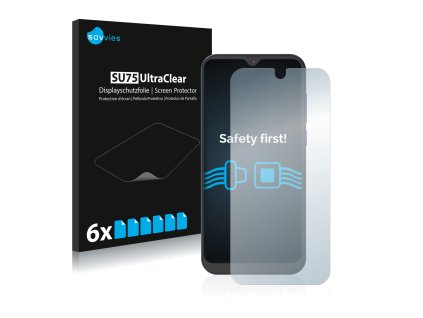 Archos Oxygen 63 típusú telefonhoz 6db-os Savvies SU75 kijelzőfólia