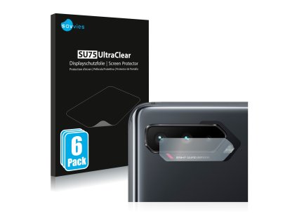 ASUS ROG Phone 5 (Csak kamera) típusú telefonhoz 6db-os Savvies SU75 kijelzőfólia