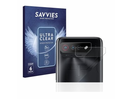 ASUS ROG Phone 7 Ultimate (Csak kamera) típusú telefonhoz 6db-os Savvies SU75 kijelzőfólia