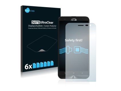 ASUS ZenFone 2 Laser ZE500KG típusú telefonhoz 6db-os Savvies SU75 kijelzőfólia