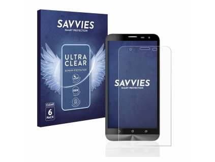 ASUS ZenFone 2 Laser ZE601KL típusú telefonhoz 6db-os Savvies SU75 kijelzőfólia