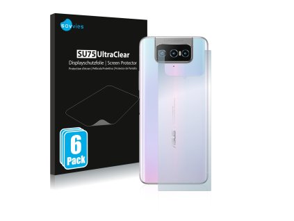 ASUS Zenfone 7 Pro ZS671KS (Hátlapi) típusú telefonhoz 6db-os Savvies SU75 kijelzőfólia