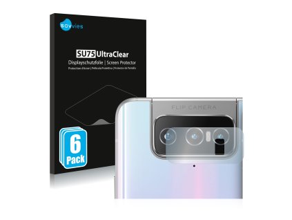ASUS Zenfone 7 ZS670KS (Csak kamera) típusú telefonhoz 6db-os Savvies SU75 kijelzőfólia