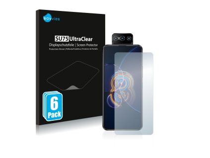 ASUS ZenFone 8 Flip típusú telefonhoz 6db-os Savvies SU75 kijelzőfólia