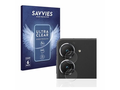 ASUS ZenFone 9 (Csak kamera) típusú telefonhoz 6db-os Savvies SU75 kijelzőfólia