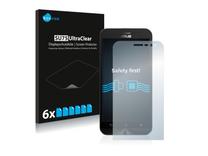 ASUS ZenFone Go ZB500KL típusú telefonhoz 6db-os Savvies SU75 kijelzőfólia