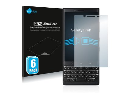 BlackBerry Key2 (Dual Sim) típusú telefonhoz 6db-os Savvies SU75 kijelzőfólia