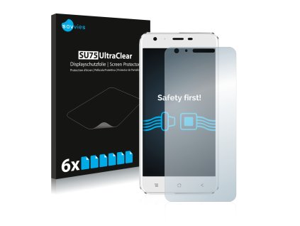 Blackview A7 típusú telefonhoz 6db-os Savvies SU75 kijelzőfólia