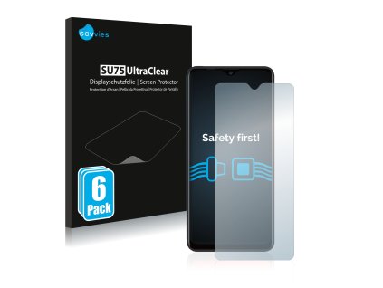 Blackview A80 Plus típusú telefonhoz 6db-os Savvies SU75 kijelzőfólia