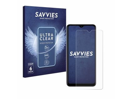 Blackview A80 Pro típusú telefonhoz 6db-os Savvies SU75 kijelzőfólia