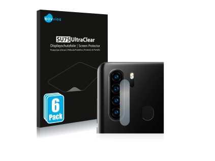 Blackview A80 Pro (Csak kamera) típusú telefonhoz 6db-os Savvies SU75 kijelzőfólia