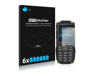 Blackview BV1000 típusú telefonhoz 6db-os Savvies SU75 kijelzőfólia