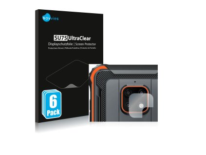 Blackview BV4900 Pro (Csak kamera) típusú telefonhoz 6db-os Savvies SU75 kijelzőfólia