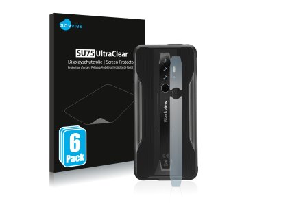 Blackview BV6300 Pro (Csak kamera) típusú telefonhoz 6db-os Savvies SU75 kijelzőfólia