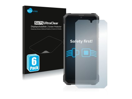 Blackview BV8800 típusú telefonhoz 6db-os Savvies SU75 kijelzőfólia
